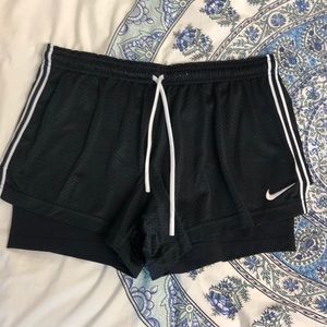 Nike pro dri-fit shorts built in spandex